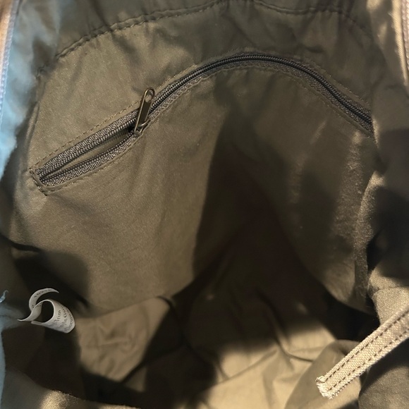 Bongo Y2K patchwork canvas tote. EUC. Boho. Hippie. Pockets and storage. Artsy - Picture 6 of 15